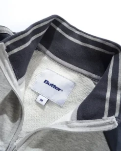 Jackets-Butter Goods Tunne Feece Track Jacket, Ah / Navy