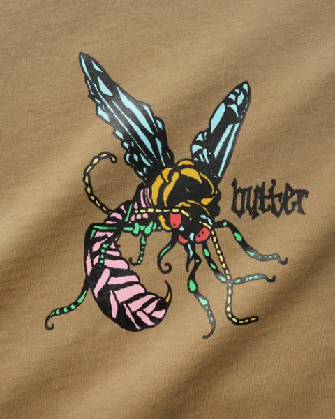 T-Shirts-Butter Goods Wap Tee, Deert