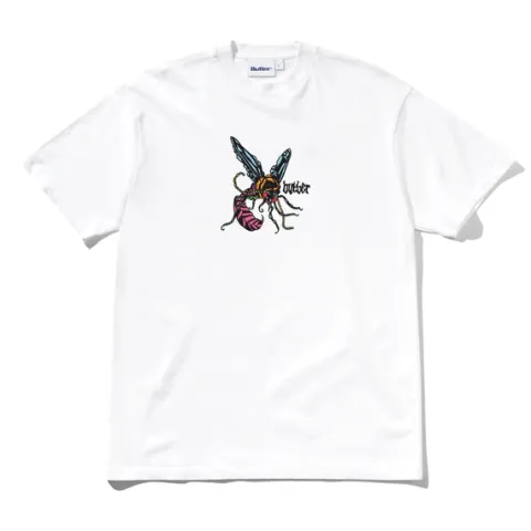 T-Shirts-Butter Goods Wap Tee, White