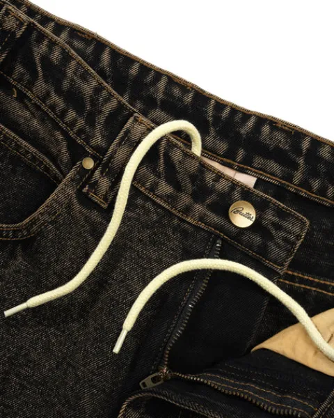 Denim Jeans|Pants-Butter Goods Weathergear Denim Jeans, Brown Tint