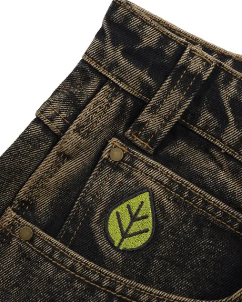 Denim Jeans|Pants-Butter Goods Weathergear Denim Jeans, Brown Tint