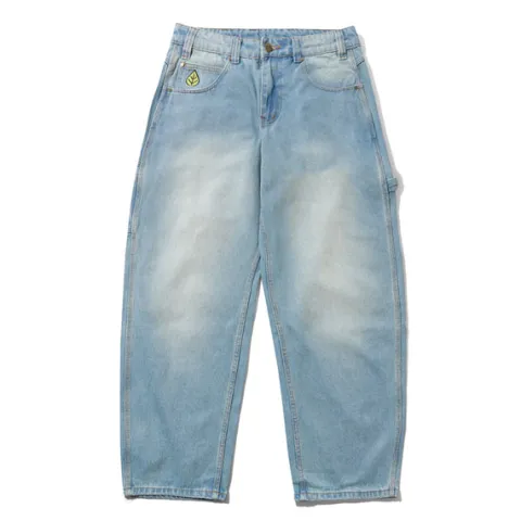 Denim Jeans|Pants-Butter Goods Weathergear Denim Jeans, Distressed Indigo