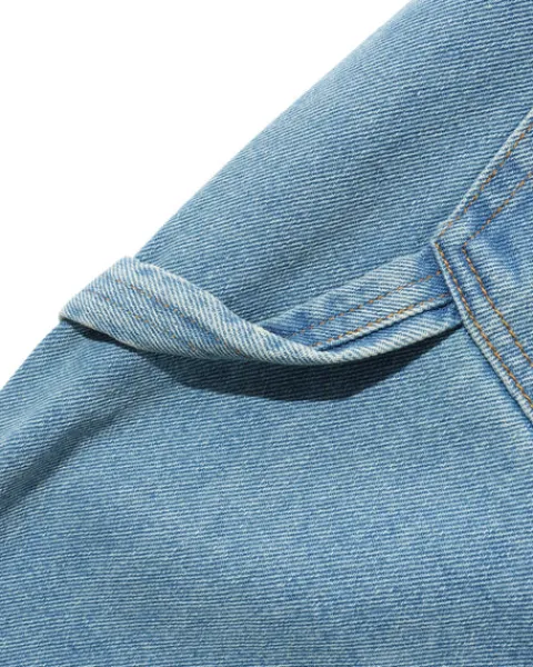 Denim Jeans|Pants-Butter Goods Weathergear Denim Jeans, Distressed Indigo