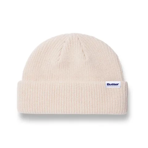 Hats|Beanies-Butter Goods Wharfie Beanie, Bone