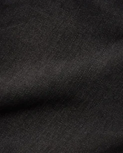 Denim Jeans|Pants-Butter Goods Wide Cut Denim Jeans, Tinted Black