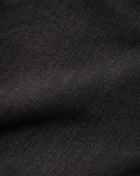 Denim Jeans|Pants-Butter Goods Wide Cut Denim Jeans, Tinted Black