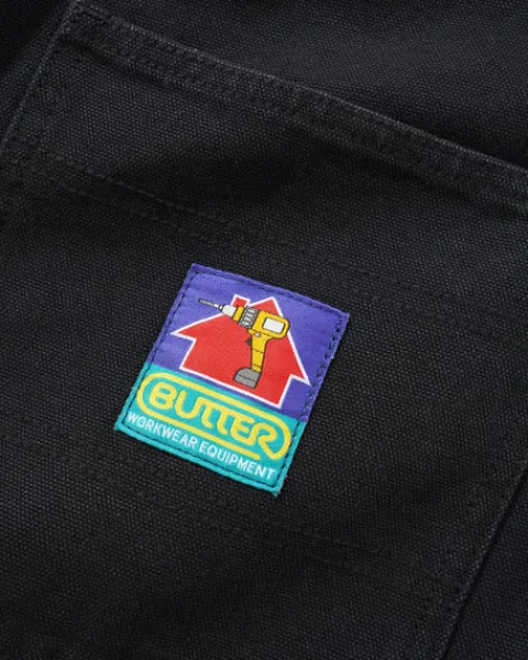Denim Shorts|Shorts-Butter Goods Work Shorts, Black