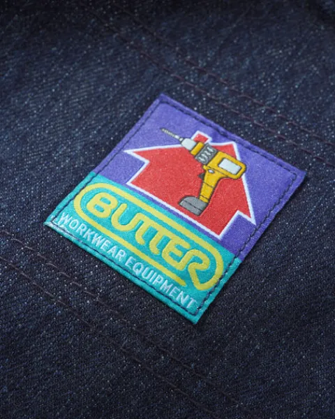 Denim Shorts|Shorts-Butter Goods Work Shorts, Selvedge Denim